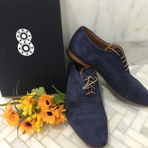 8 Lace up suede men shoes designer oxford suede
